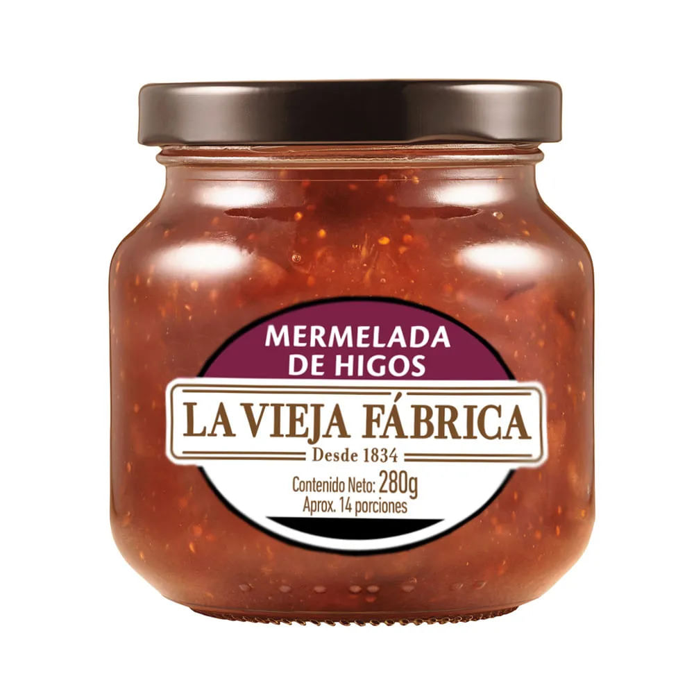 Mermelada Sabor Higos 280 Grs La Vieja Fabrica