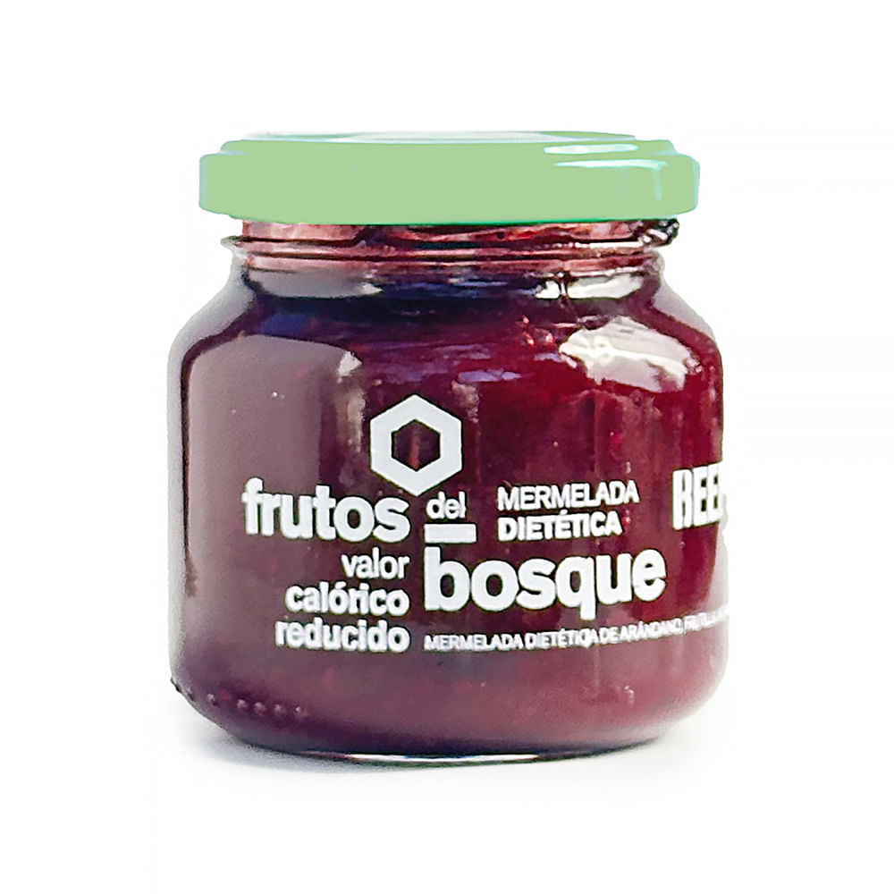 Mermelada Light Sabor Frutos del Bosque 240 Grs Beepure