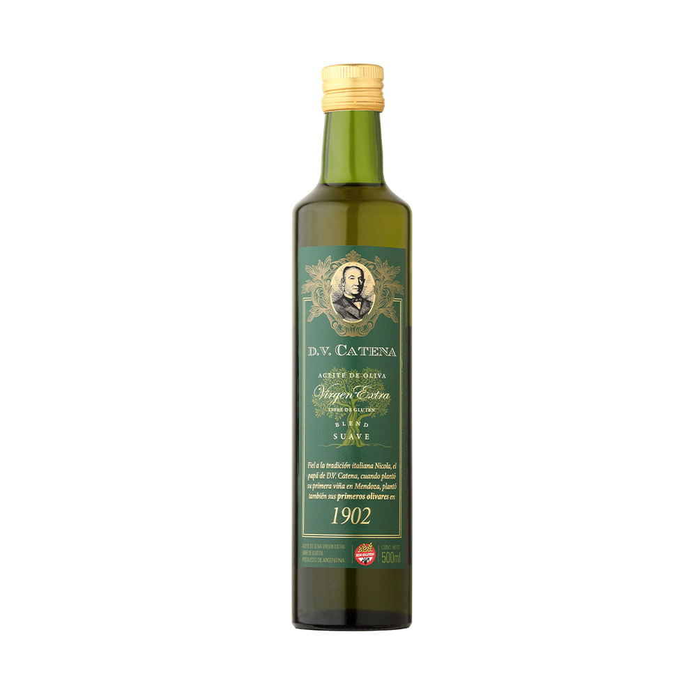 Aceite De Oliva Virgen Extra Blend Suave 500 Ml Dv Catena
