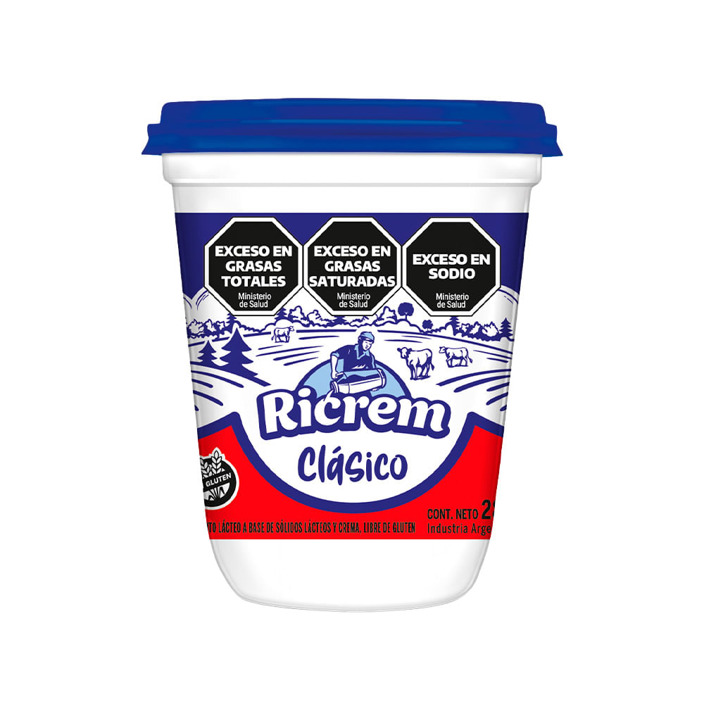 Queso Untable Tradicional 280 Grs Ricrem