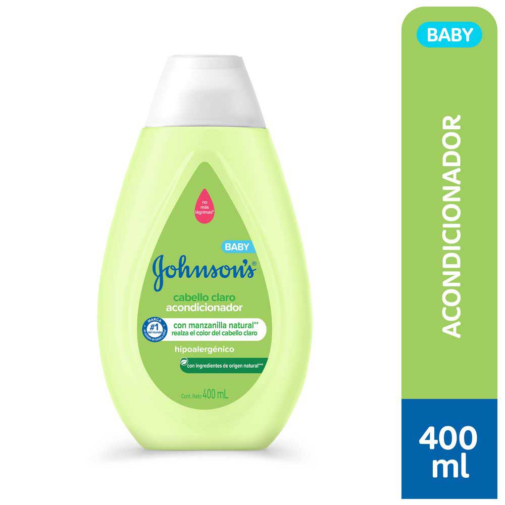 Acondicionador para Bebé Cabello Claro 400 Ml Johnson's