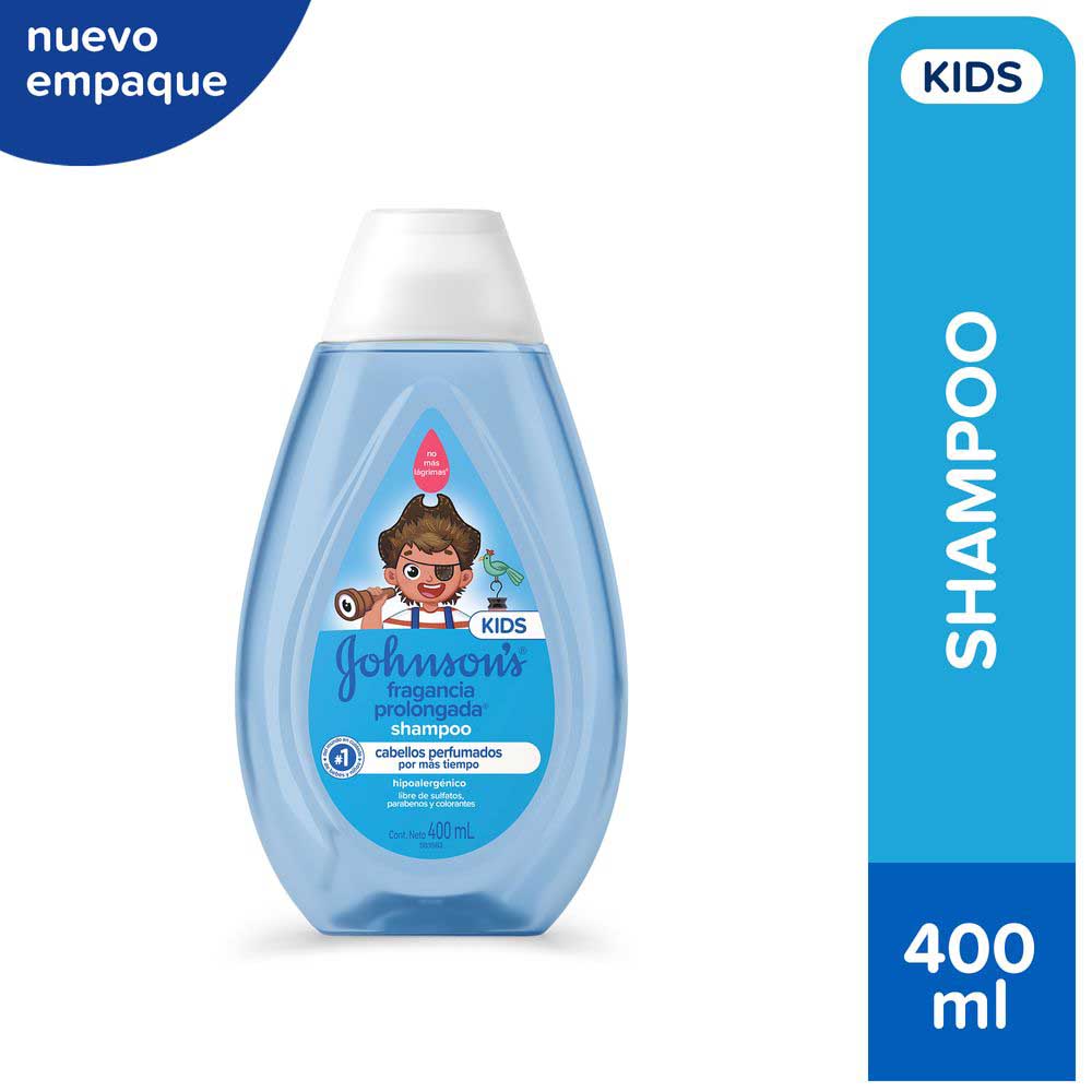 Shampoo Kids Fragancia Prolongada 400 Ml Johnson's