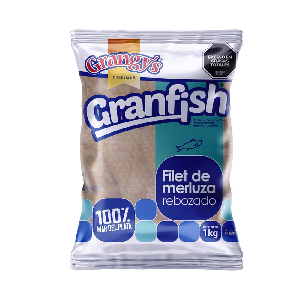 Filet Merluza Rebozada X 1 Kg Grangys