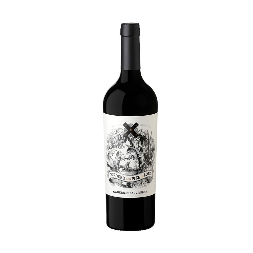 Vino Tinto Cabernet Sauvignon 750 Cc Cordero con Piel de Lobo
