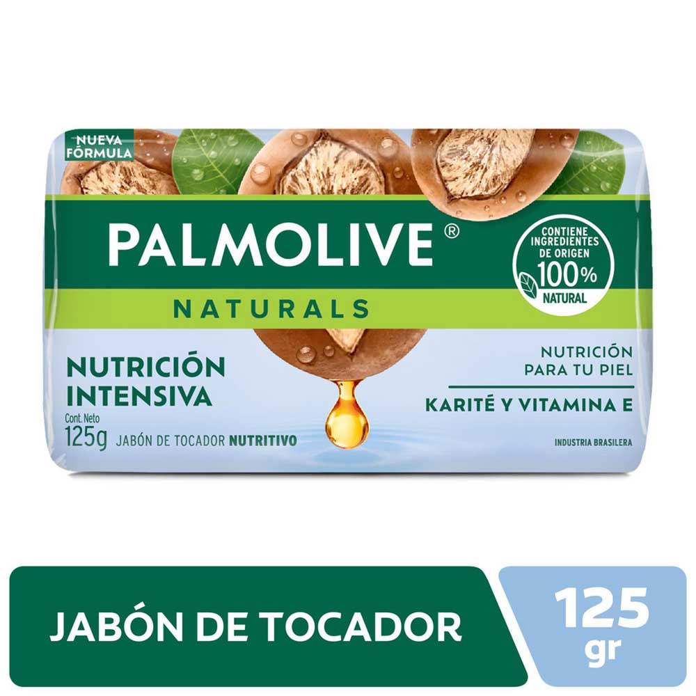 Jabón de Tocador Naturals Karité 125 Grs Palmolive