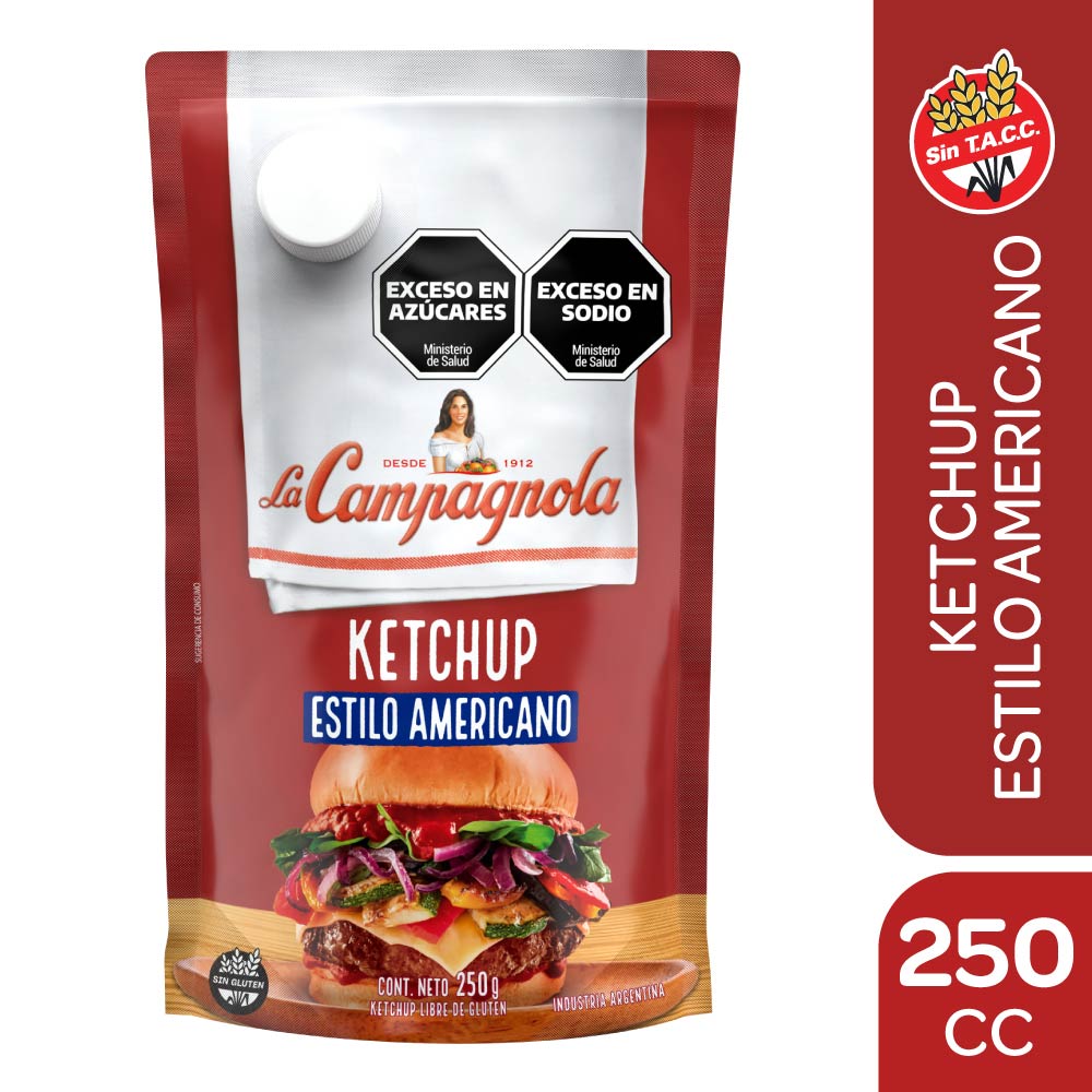 Ketchup Americano 250 Gr La Campagnola