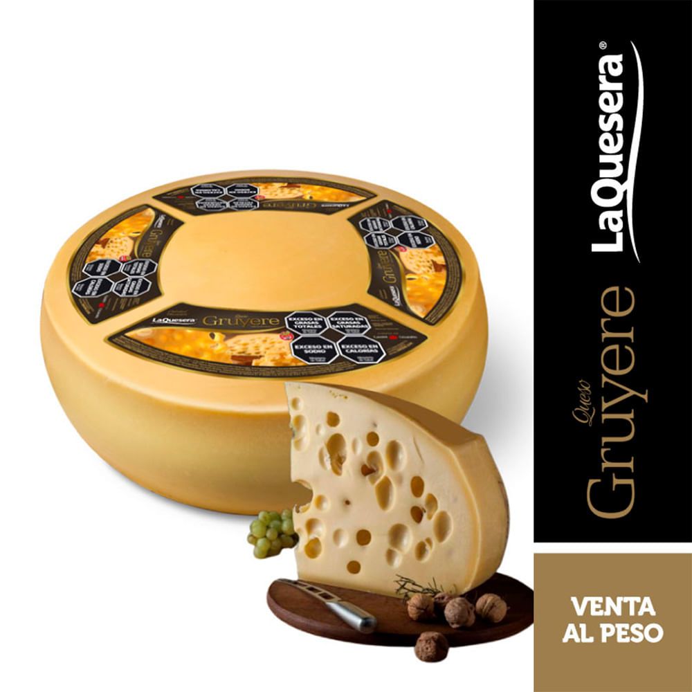 Queso Gruyere Horma x 1 Kg La Quesera