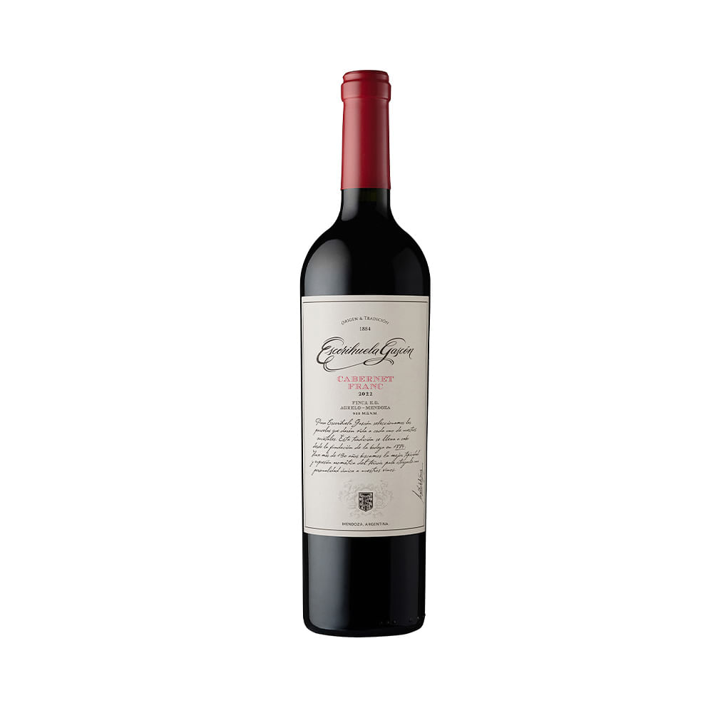 Vino Tinto Cabernet Franc Reserva 750 Cc Escorihuela Gascon