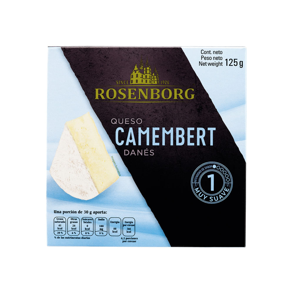 Queso Camembert x 125 Grs Rosenborg