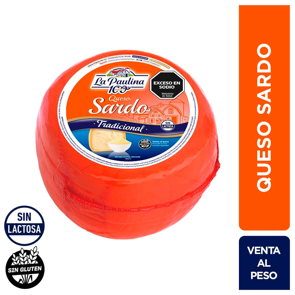 Queso Sardo La Paulina Kg