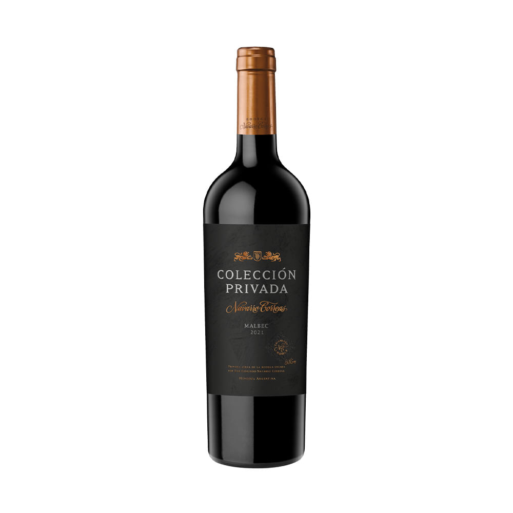 Vino Tinto Malbec 750 Cc Colección Privada Navarro Correas