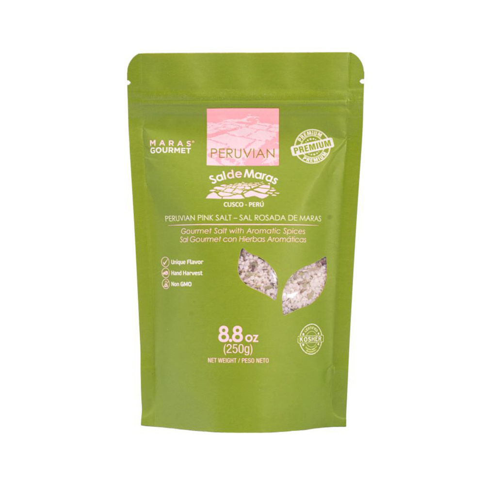 Sal Rosada con Hierbas Aromáticas 250 Grs Maras Gourmet