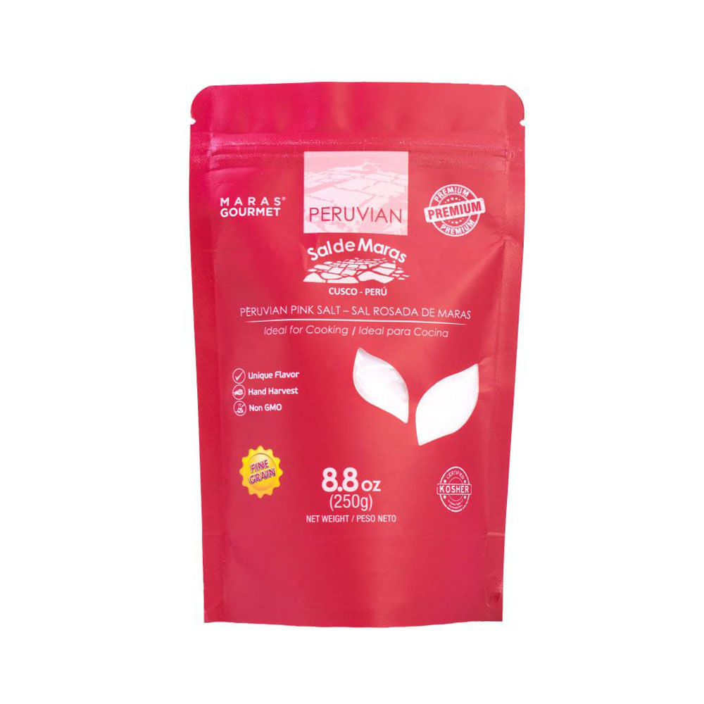 Sal Rosada Grano Fino 250 Grs Maras Gourmet