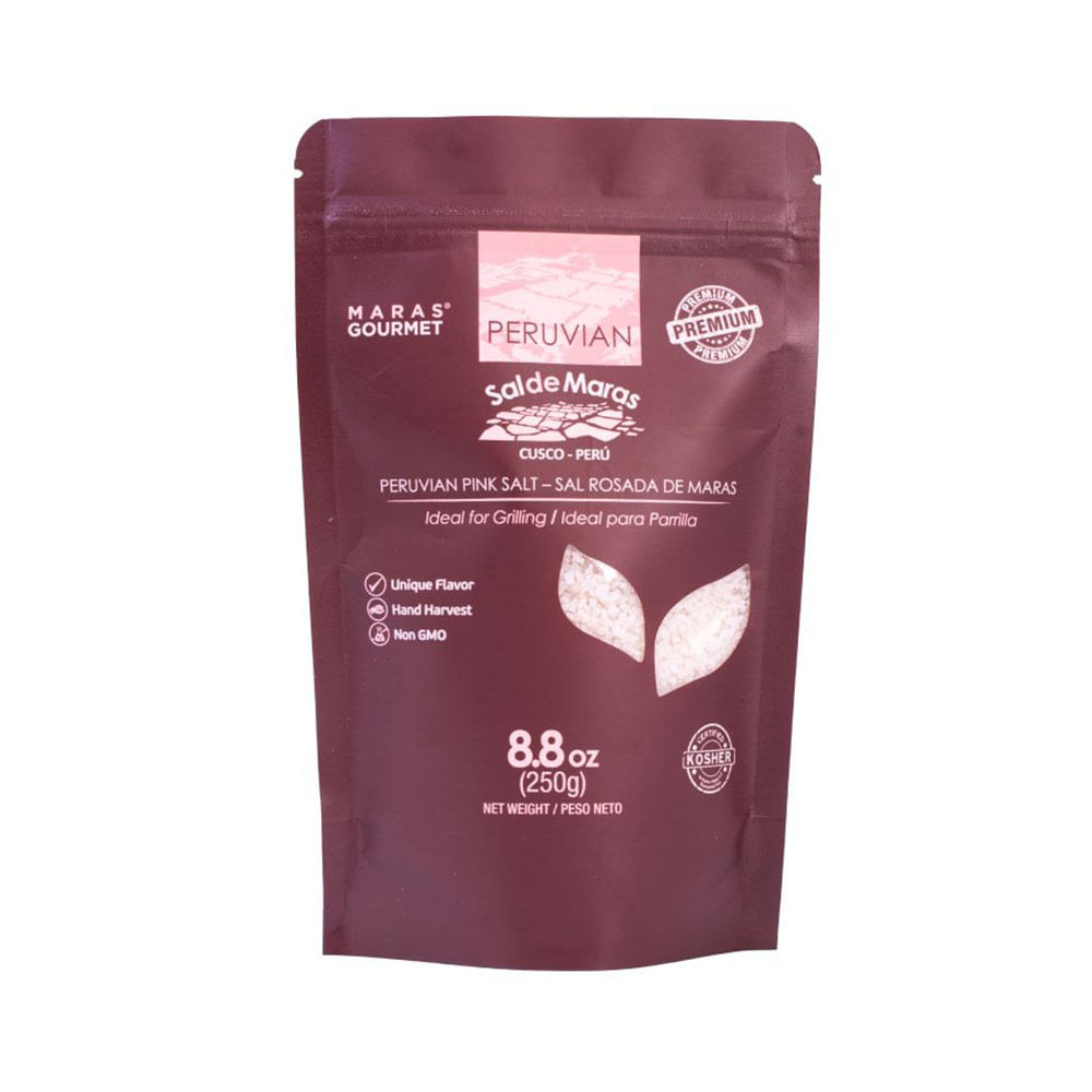 Sal Rosada Grano Grueso 250 Grs Maras Gourmet