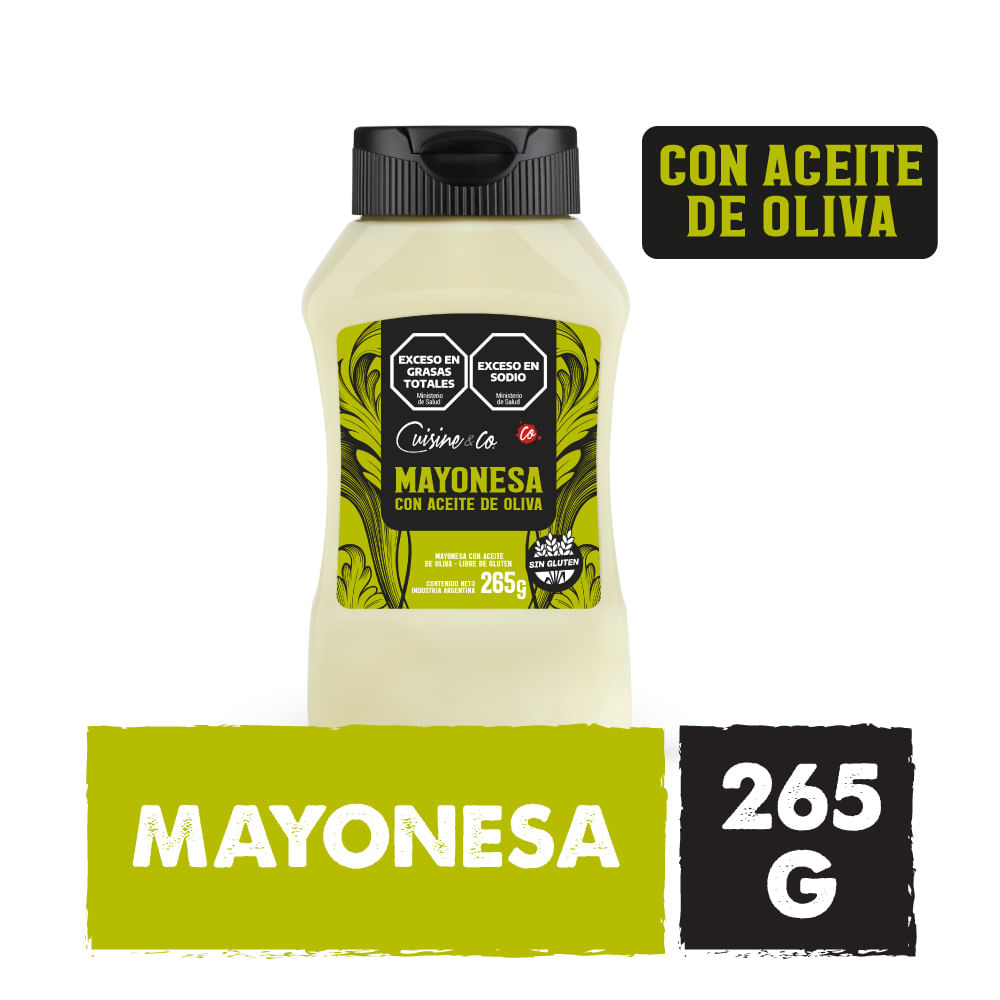 Mayonesa Con Aceite De Oliva Cuisine & Co Prem