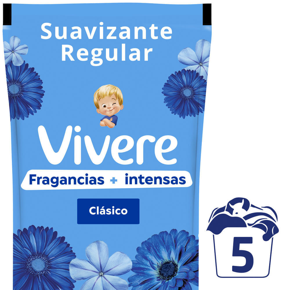 Suavizante Clasico Mas Intenso Dp 450ml Vivere