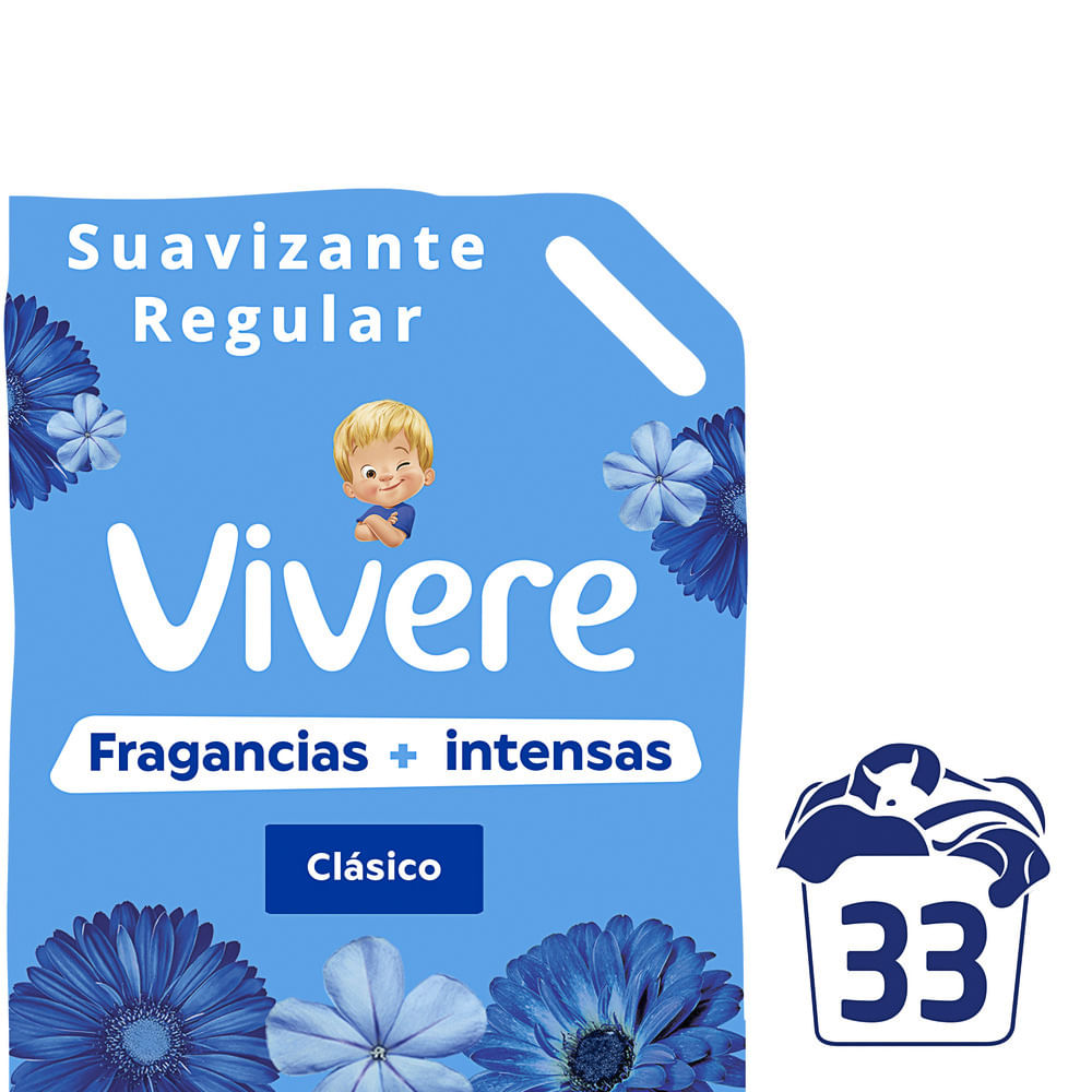 Suavizante Clasico Mas Intenso Dp 3l Vivere