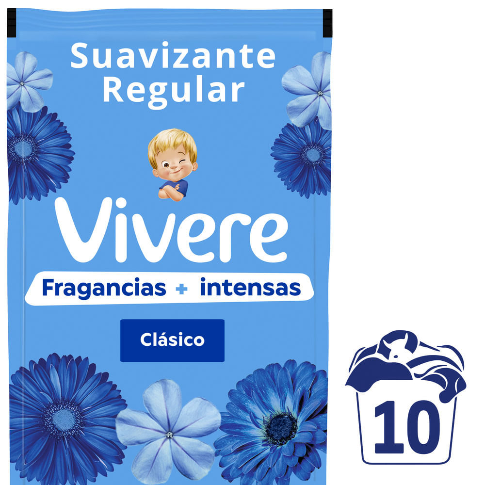 Suavizante Clasico Mas Intenso Dp 900ml Vivere
