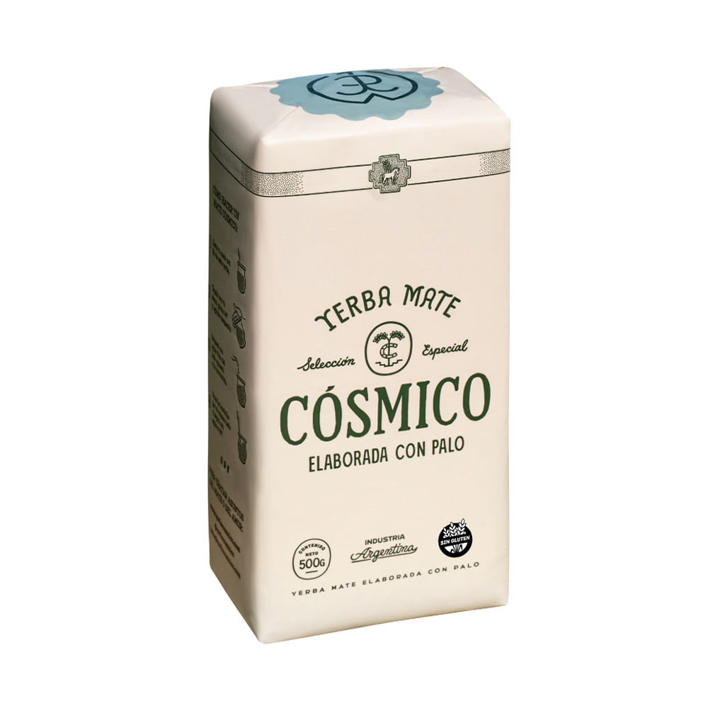 Yerba Mate con Palo 500 Grs Cosmico