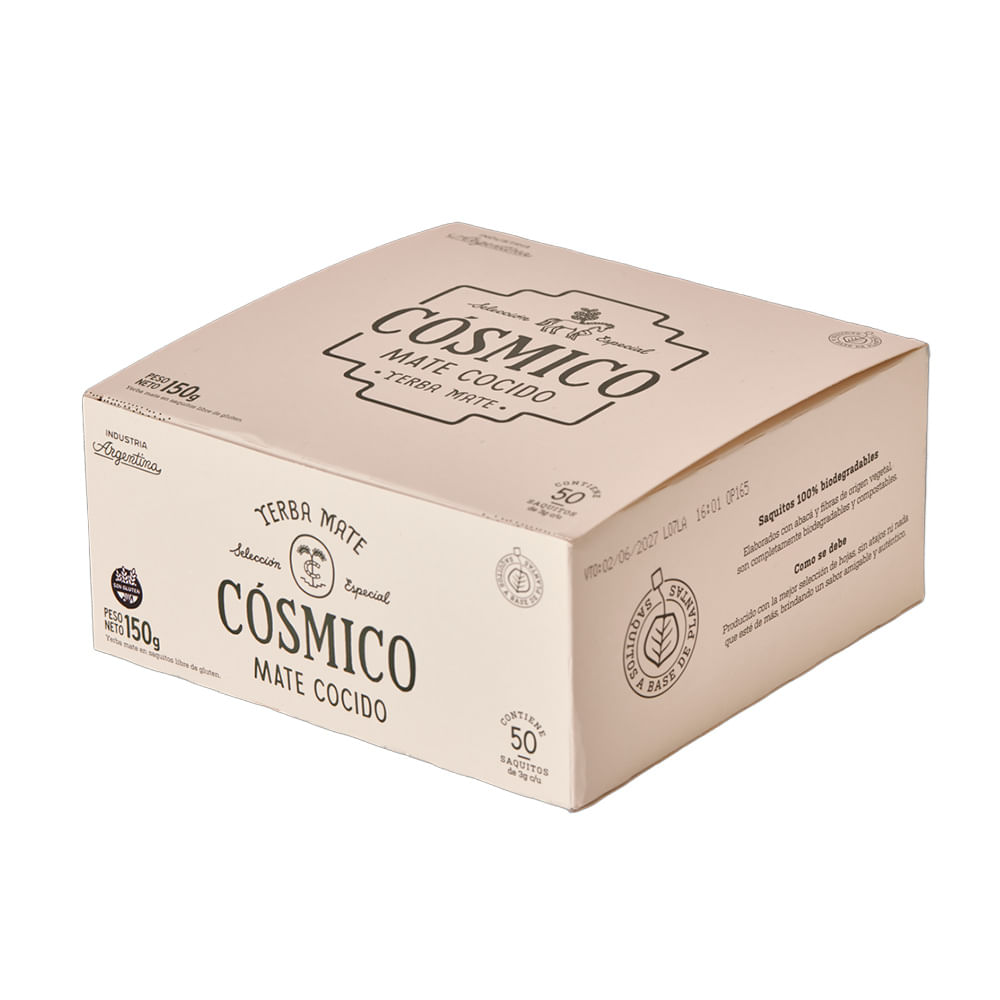 Yerba Mate 150 Grs x 50 Un Cosmico
