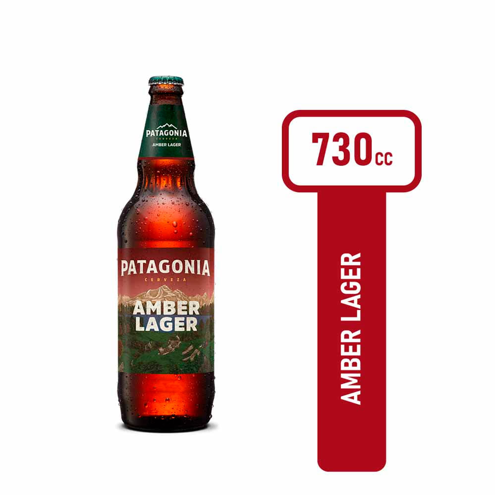 Cerveza Amber Lager 730 Cc Patagonia