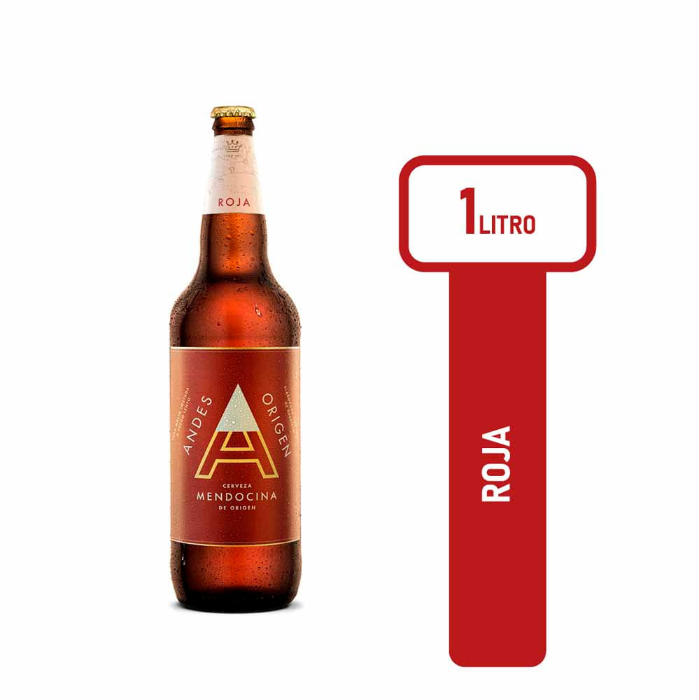 Cerveza Roja 1 Lts Andes