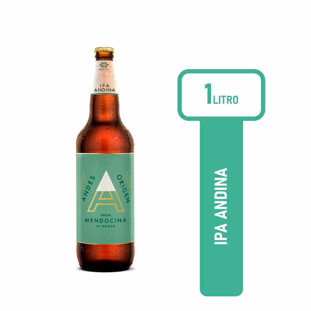 Cerveza IPA 1 Lts Andes