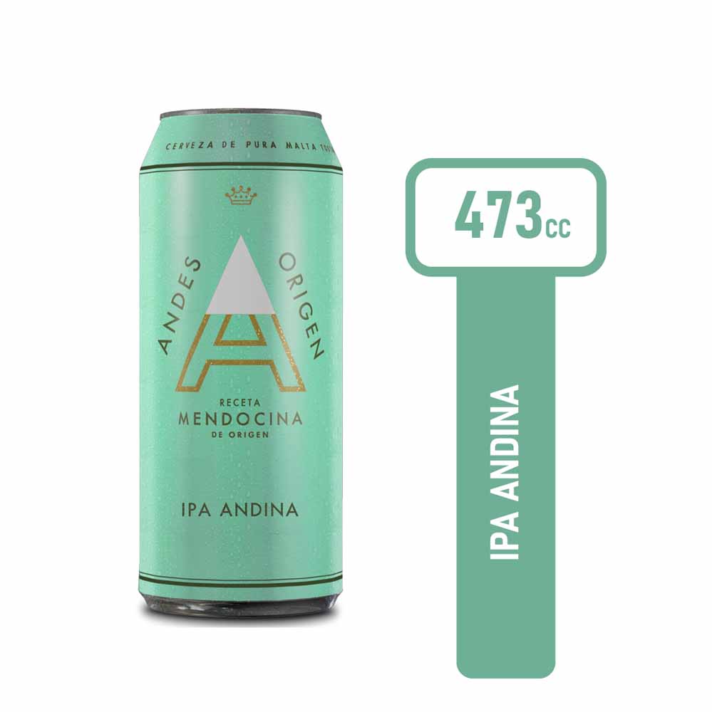 Cerveza Ipa Andina 473 Cc Andes