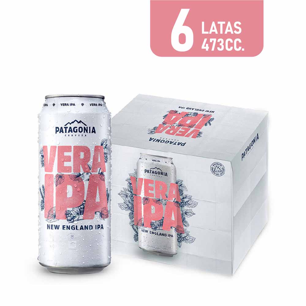 Cerveza Vera Ipa 473 Cc x 6 Un Patagonia
