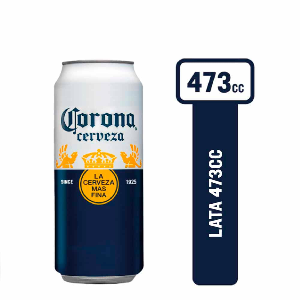 Cerveza Rubia 473 Cc Corona