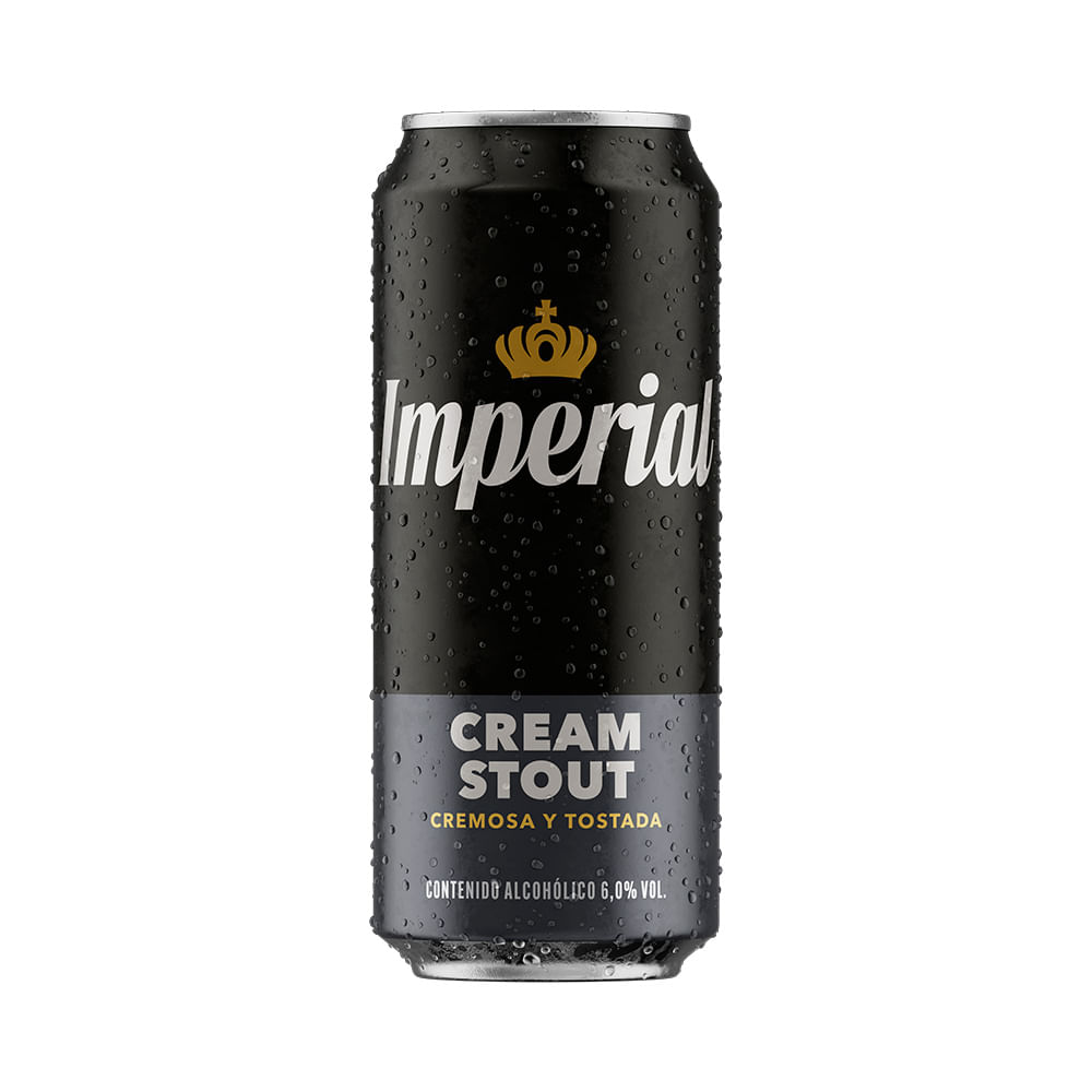Cerveza Cream Stout 473 Cc Imperial
