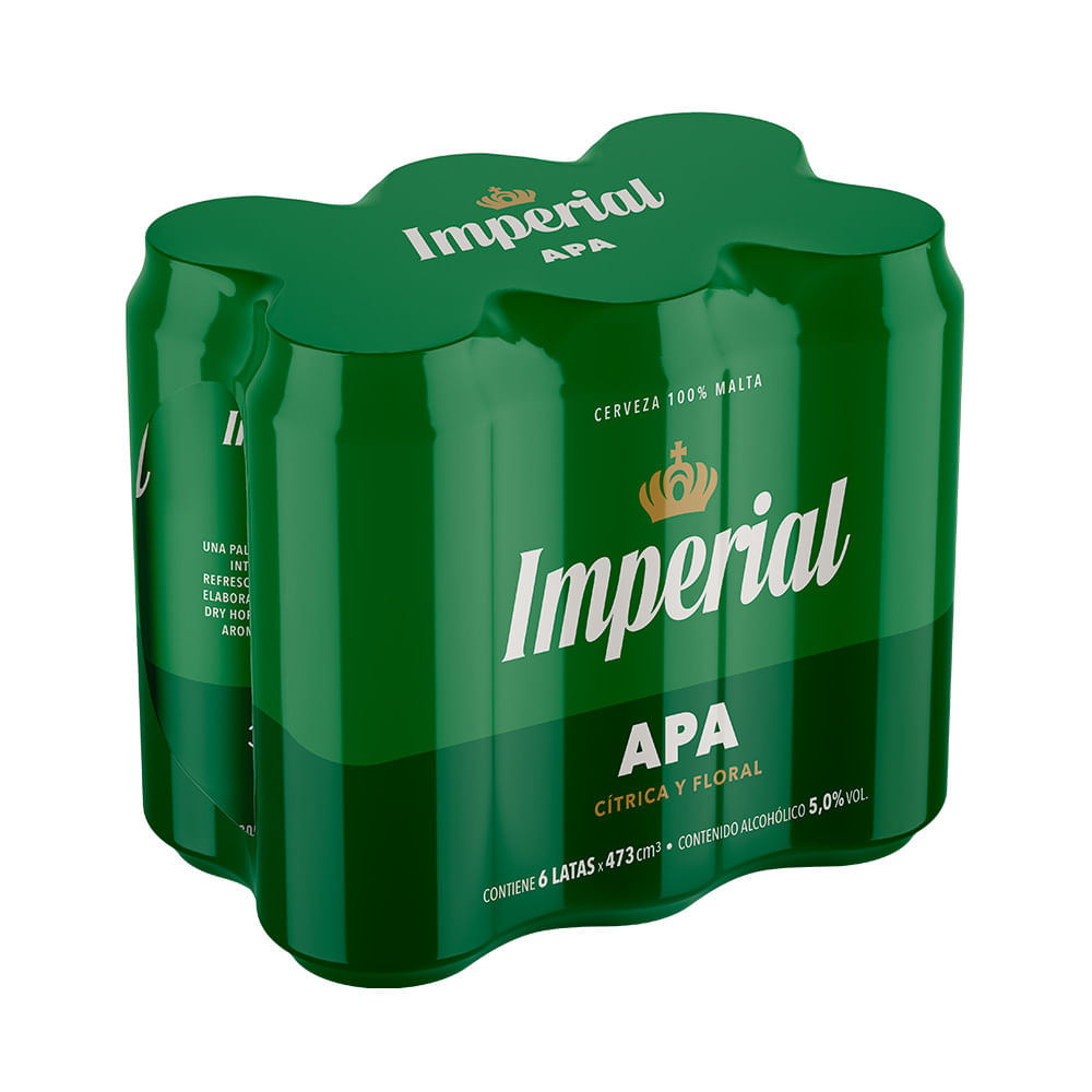Cerveza APA 473 Cc x 6 Un Imperial
