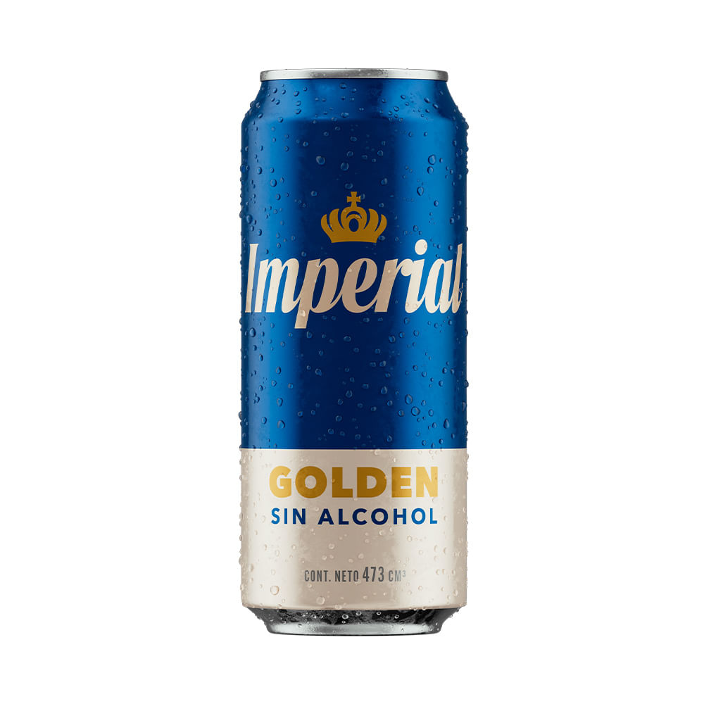 Cerveza Golden Sin Alcohol 473 Cc Imperial