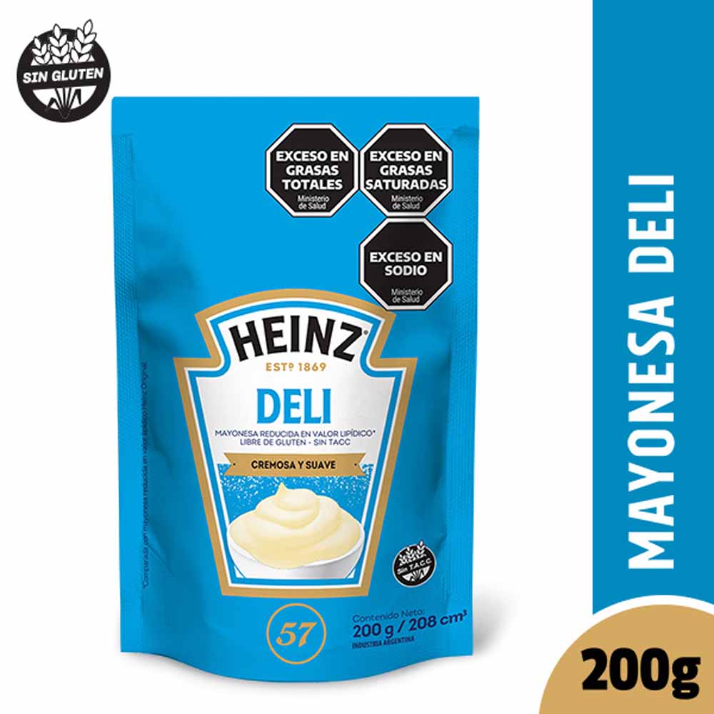 Mayonesa Deli Light 200 Grs Heinz