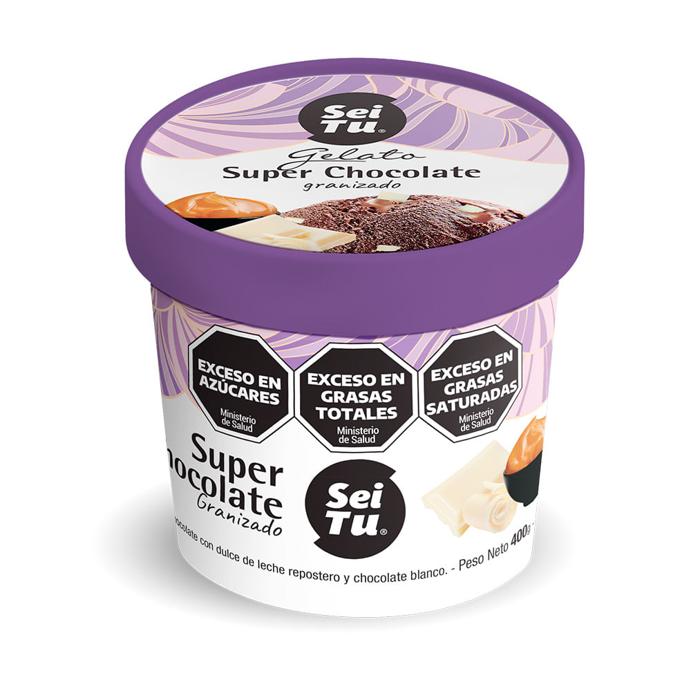 Helado Pote Premium Sei Tu Super Chocolate 400 Gr