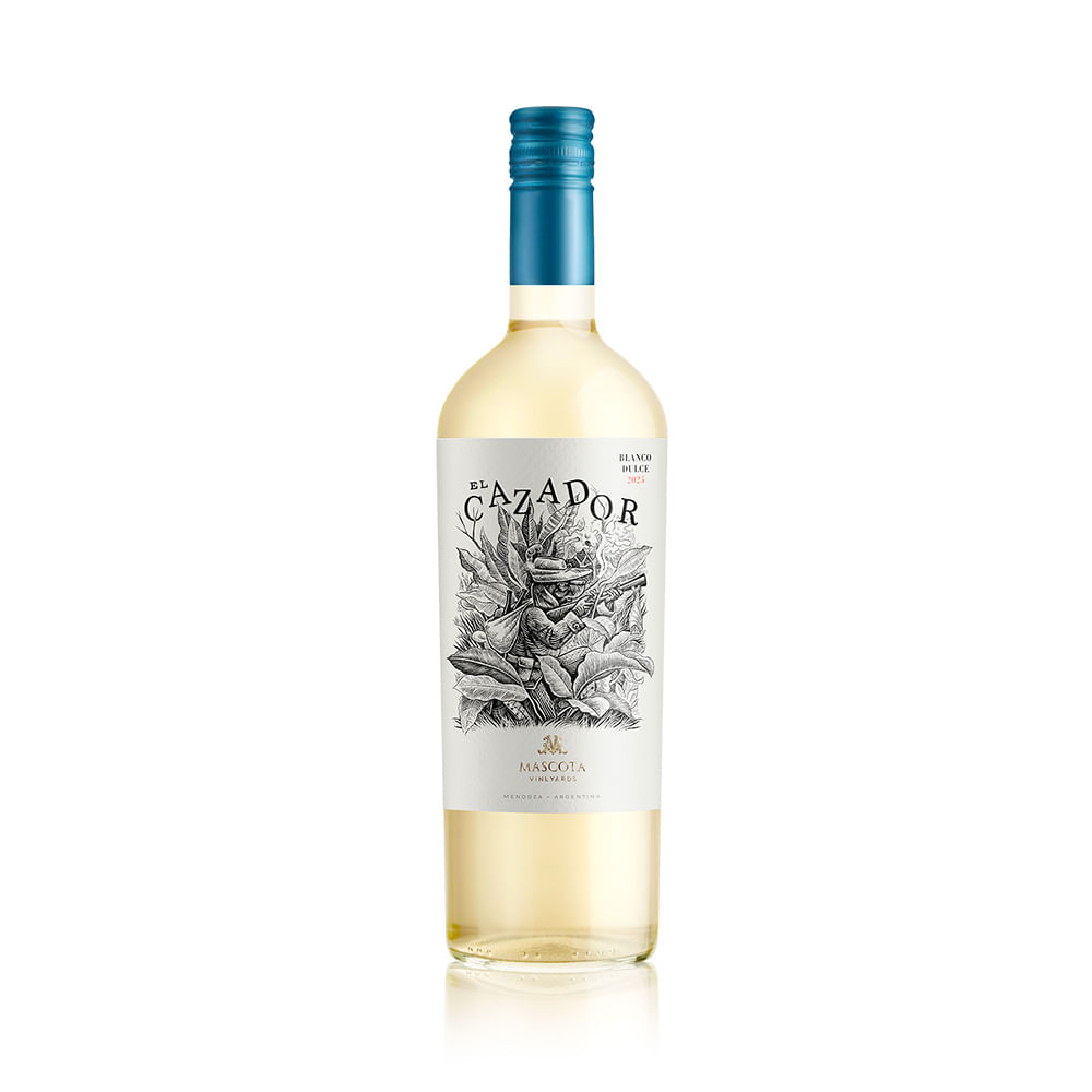 Vino Blanco Dulce Chenin 750 Ml El Cazador