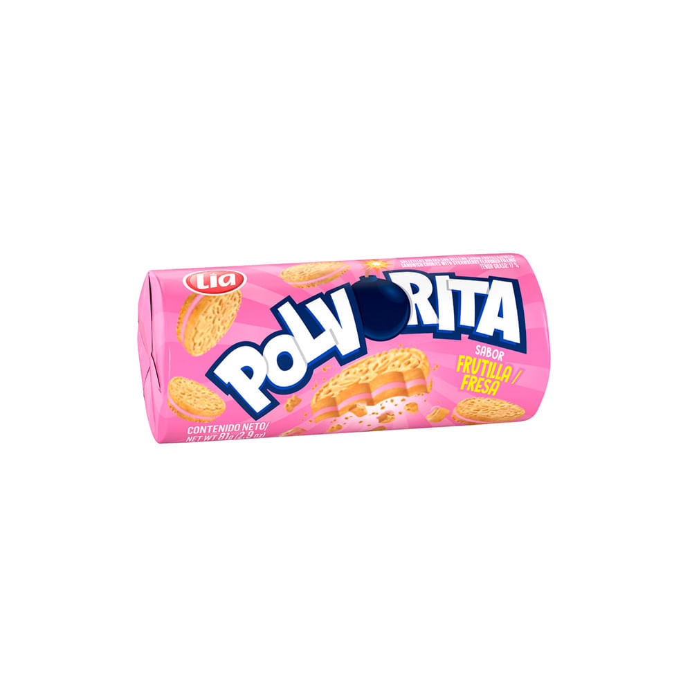 Galletitas Polvorita Vainilla-frutilla 81g