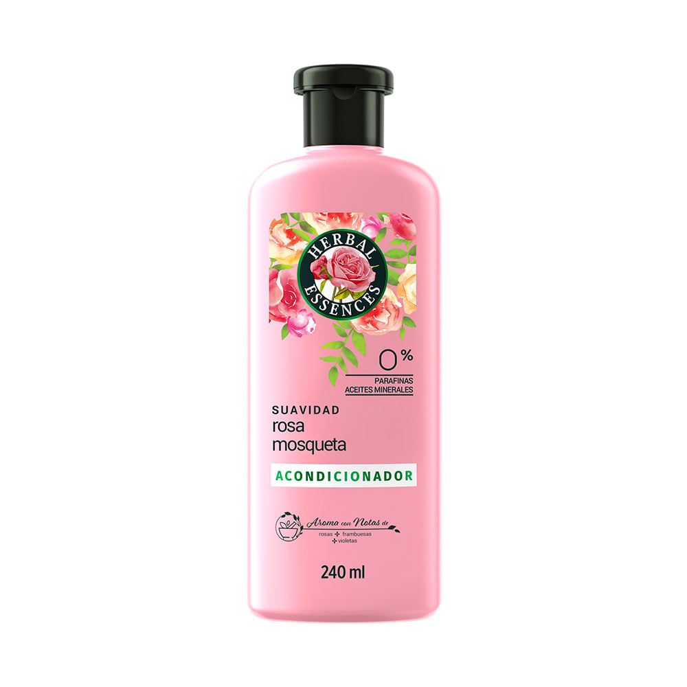 Acondicionador Suavidad Rosa Mosqueta 240 Ml Herbal Essences