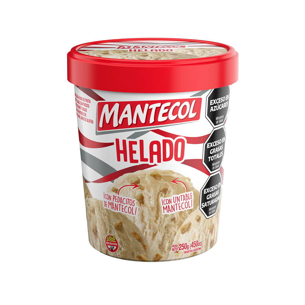 Helado Sabor Mantecol x 1 Un 250 Grs Georgalos