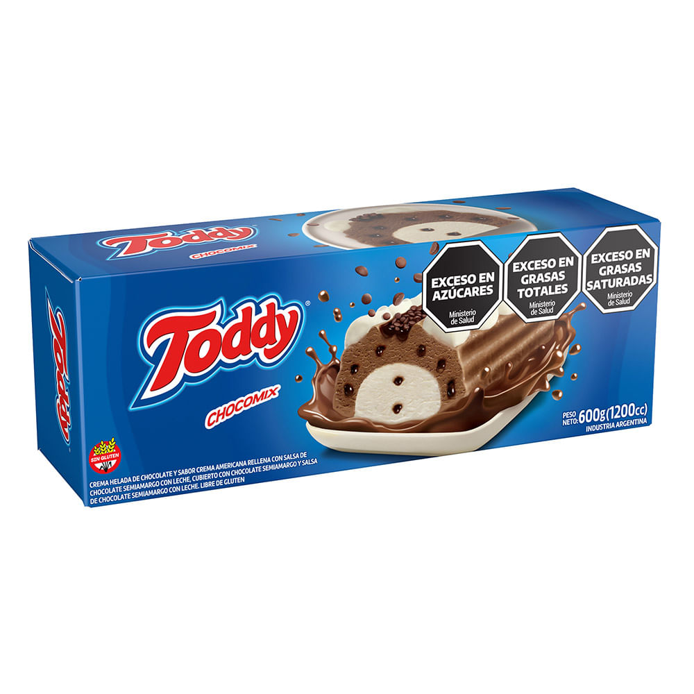 Postre Helado Toddy 600 Gr Georgalos
