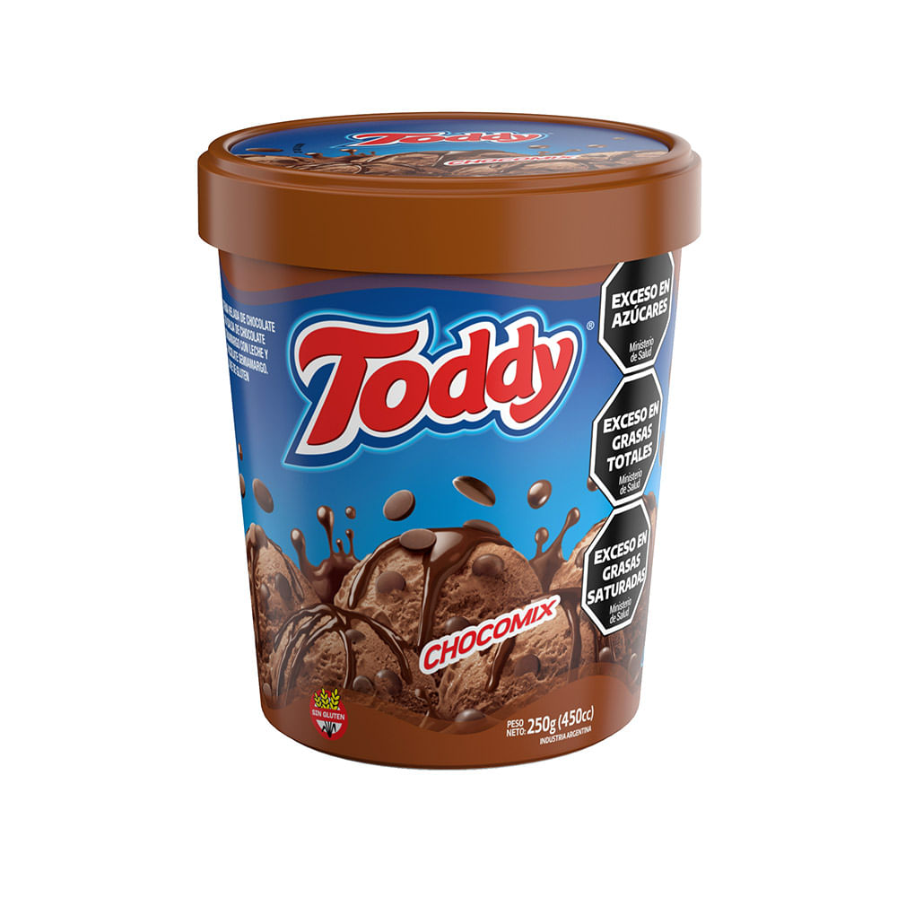 Helado Toddy Pote 250 Gr Georgalos