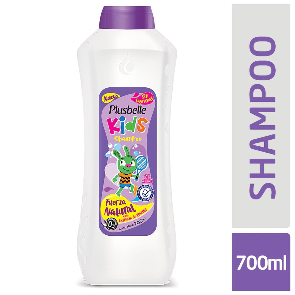 Shampoo Kids Fuerza Natural 700 Ml Plusbelle