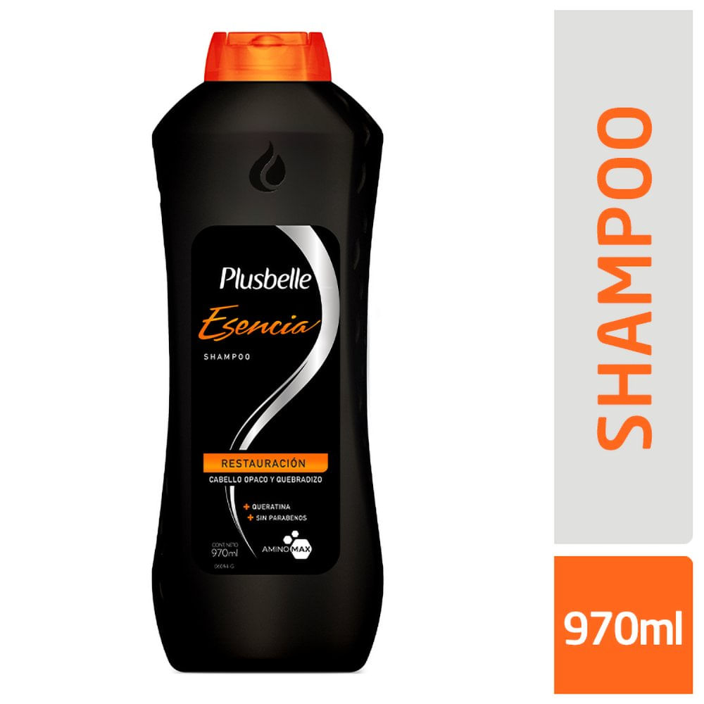 Shampoo Esencia Restauración 970 Ml Plusbelle