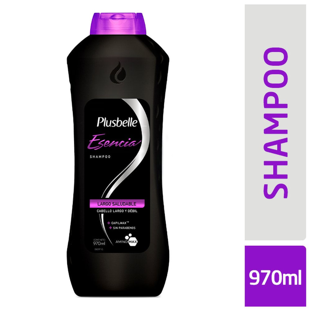 Shampoo Largo Saludable 970 Ml Plusbelle