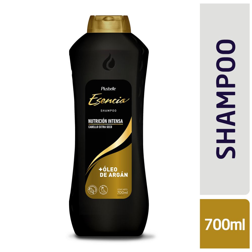 Shampoo Nutrición Intensa Óleo de Argán 700 Ml Plusbelle