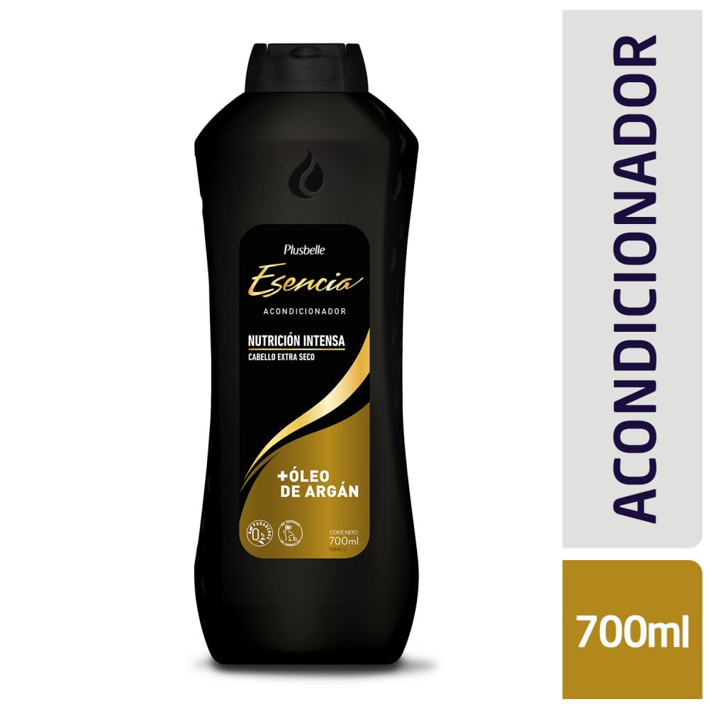 Acondicionador Nutrición Intensa Óleo de Argán 700 Ml Plusbelle