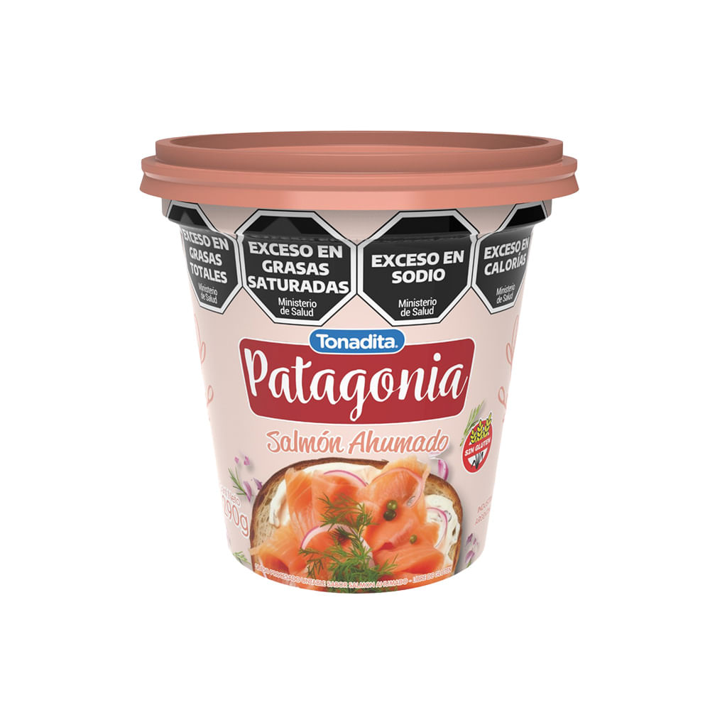 Queso Untable Patagonia Salmon X 290 Grs Tonadita