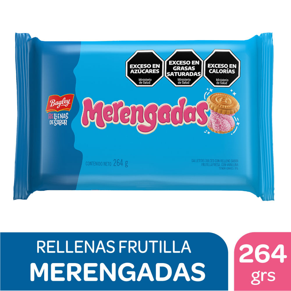 Galletitas Merengadas Frutilla 264g
