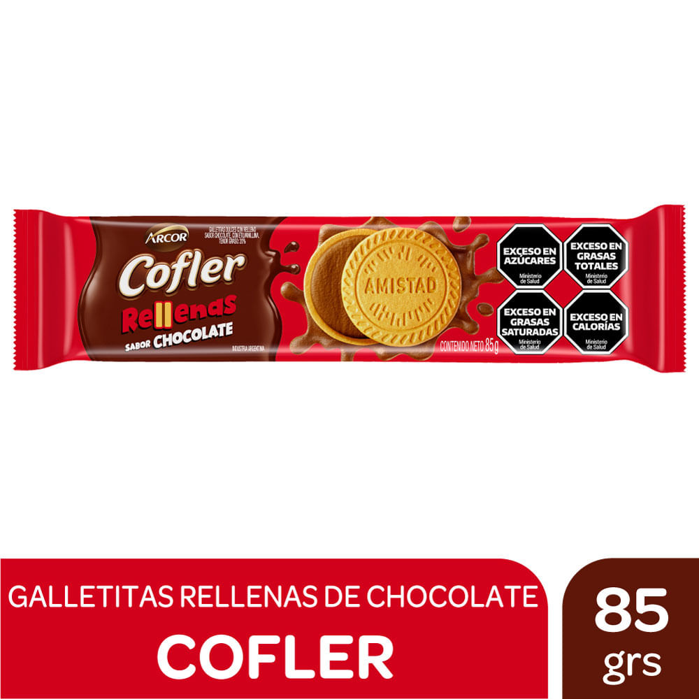 Galletitas Sabor Chocolate 85 Grs Cofler