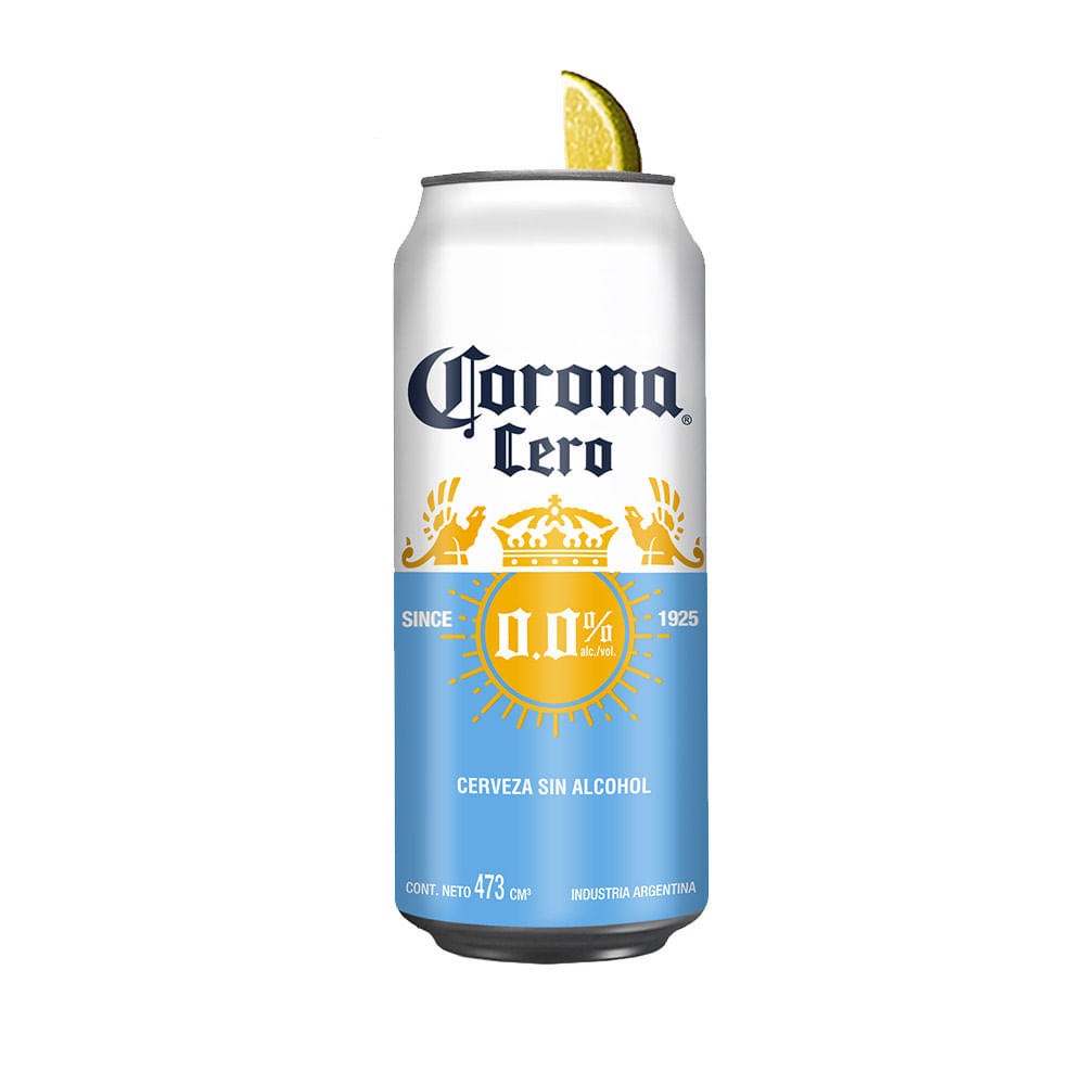 Cerveza Lager Sin Alcohol 473 Cc Corona